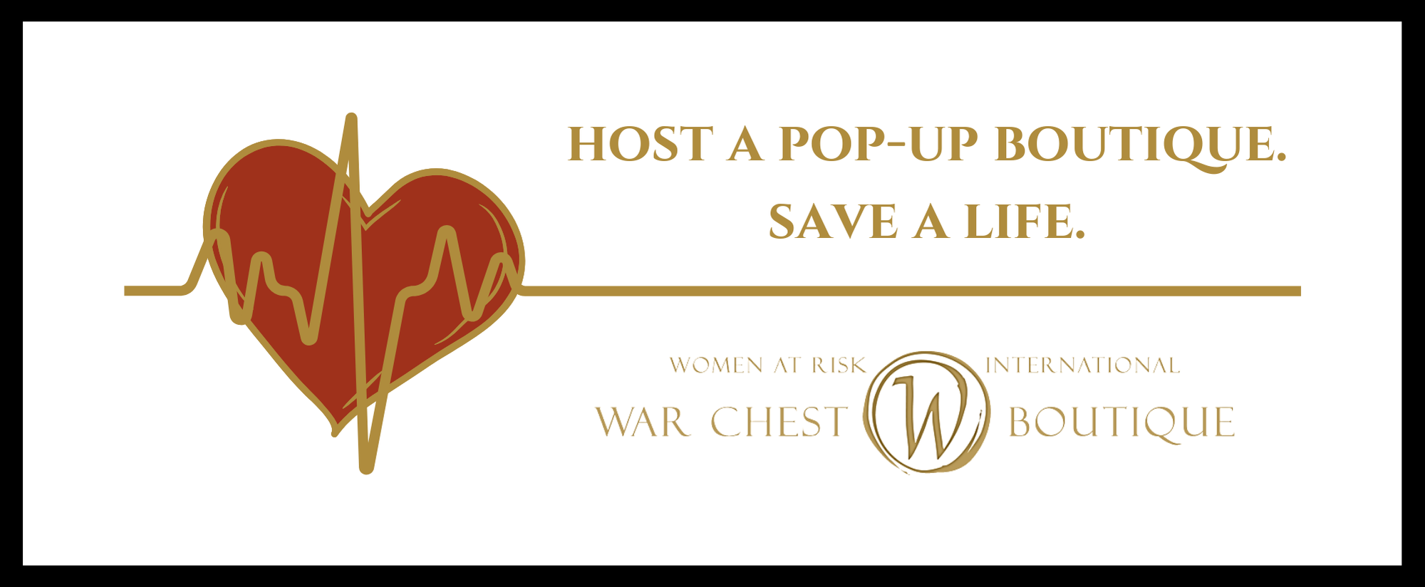 HOST A PARTY. SAVE A LIFE. BANNER - 4th option