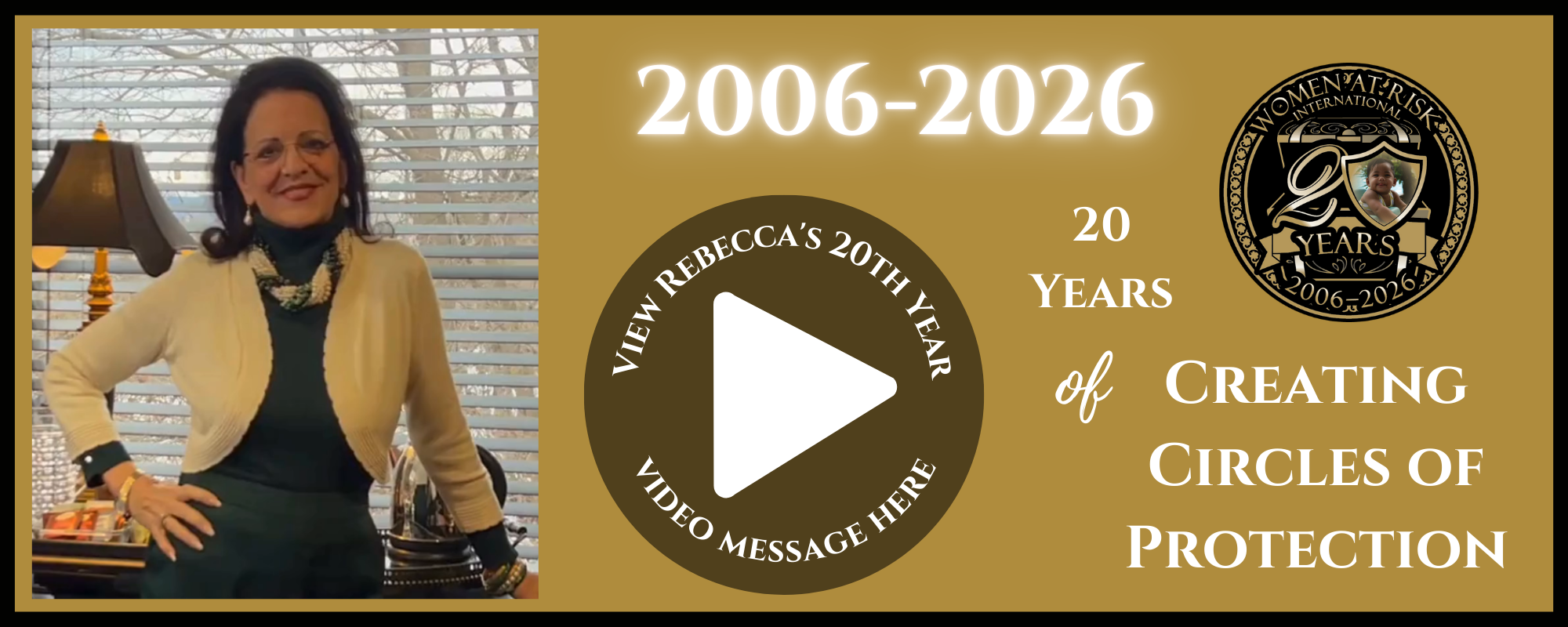 banner for website - Becky's 20 year message