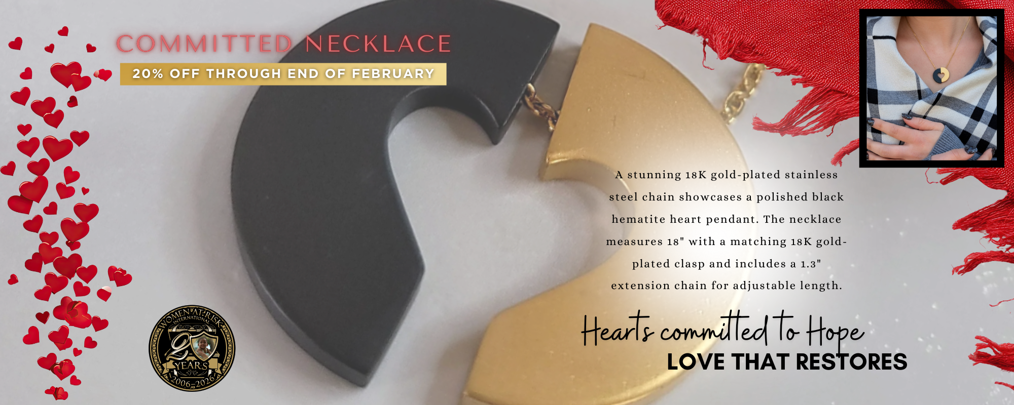 Banner - Committed necklace (Feb)